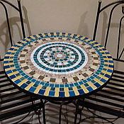 Для дома и интерьера handmade. Livemaster - original item TABLES: Forged table and two chairs. Handmade.