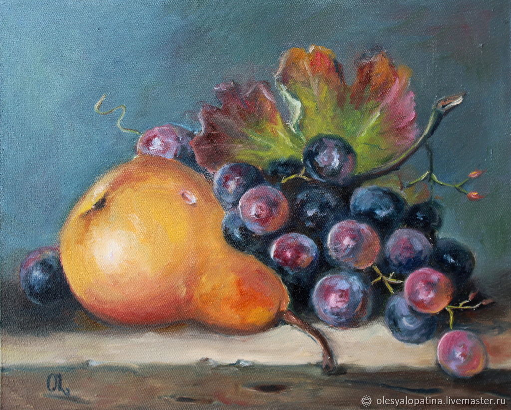 Игорь Казарин натюрморт с фруктами