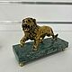  The roaring Lion. Figurine. Bronzamini. Online shopping on My Livemaster.  Фото №2