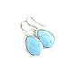 Gift earrings 'Sky' earrings blue, earrings buy drops. Earrings. Irina Moro. My Livemaster. Фото №4