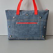 Сумки и аксессуары handmade. Livemaster - original item Crossbody bag: Denim bag Italy. Handmade.