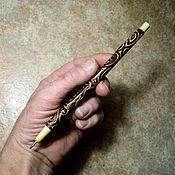 Подарки к праздникам handmade. Livemaster - original item Fountain pen for zodiac sign Cancer Runne. Handmade.
