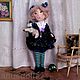 Кукла интерьерная текстильная Рита. Куклы и пупсы. Татьяна Орлова (tatianusdolls). Интернет-магазин Ярмарка Мастеров.  Фото №2