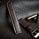 Ремешок для часов из кожи буйвола. Ремешок для часов. GM Leather. Интернет-магазин Ярмарка Мастеров.  Фото №2