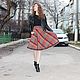 Warm skirt 'Fox'. Skirts. ALISA. Online shopping on My Livemaster.  Фото №2