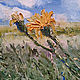Oil painting on canvas 'Field. Summer'. Pictures. Dubrovina_ART. Online shopping on My Livemaster.  Фото №2