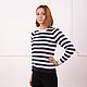 Order Women's sweater - French. Yuliya knitting. Livemaster. . Sweaters Фото №3