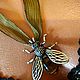 Pendant on the ribbon 'Bee bumblebee Wasp' Tiger eye Brown. Pendant. Rimliana - the breath of the nature (Rimliana). My Livemaster. Фото №6