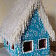 Gingerbread house in snow. Doll houses. Tasty and beautiful gingerbread (chudopryaniki). Online shopping on My Livemaster.  Фото №2