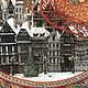 Винтаж: Санта Клаус Декоративная тарелка Сочельник. Сувениры винтажные. Викторианская Роза. Ярмарка Мастеров.  Фото №5