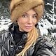 Повязка чалма из меха соболя «Енисей», Повязки, Санкт-Петербург,  Фото №1