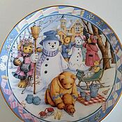 Винтаж handmade. Livemaster - original item Collector`s plate Royal Doulton, England. Handmade.