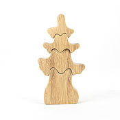 Аист, деревянная вальдорфская игрушка
