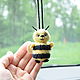 Bee suspension in the car on the rearview mirror, Souvenirs with wishes, Moscow,  Фото №1