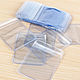 100 пакетов 11х16 см ПВХ с замком Zip Lock прозрачно-голубые. Пакеты. Алена Манчилина. Ярмарка Мастеров.  Фото №5