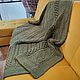 Order Knitted plaid of large knitting as a gift to a man. komarovanata. Livemaster. . Bedspreads Фото №3