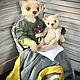Teddy Animals: « The Madonna of the carnation». Teddy Toys. MashaAndreevaTeddy. Online shopping on My Livemaster.  Фото №2