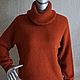 Свитер "Пряность" 100% кашемир. Свитеры. Вера / Kirshvery_knit (kirshvery) (kirshvery). Ярмарка Мастеров.  Фото №4