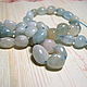 Aquamarine tumbling. Beads1. Elena (luxury-fittings). Online shopping on My Livemaster.  Фото №2