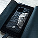 Mexican Katrina's Skull Black Чехол iphone категории Lux череп. Чехол. Euphoria HM. Ярмарка Мастеров.  Фото №5