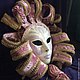 Интерьерная венецианская маска Доротея. Маски интерьерные. Елена (luxurymask). Ярмарка Мастеров.  Фото №4