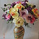 Букет с орхидеями. Цветы. Гаяне Шахпарян. Интернет-магазин Ярмарка Мастеров.  Фото №2