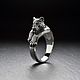 Кольцо Львица. Кольца. AlexFox Jewelry. Ярмарка Мастеров.  Фото №6