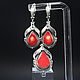 Belladonna jewelry set with corals made of 925 HC0017 silver, Jewelry Sets, Yerevan,  Фото №1