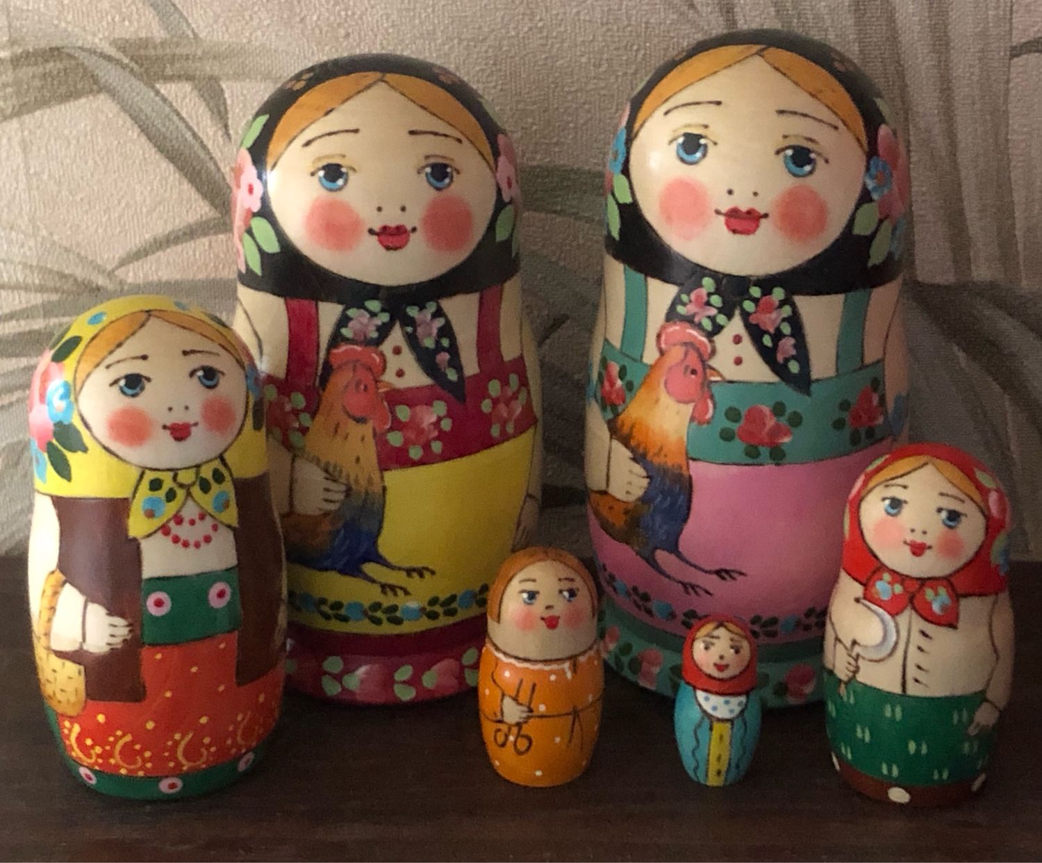Матрёшка традиционная в интернет-магазине Ярмарка Мастеров по цене 1500 ...