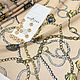 Заказать Стильная сетка Louis Vuitton. Морская тематика на бежевом фоне. Mariteks  Итальянские  ткани. Ярмарка Мастеров. . Ткани Фото №3