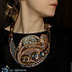 Заказать "Boudicca" колье. Julia Chernopazova Art Jewelry. Ярмарка Мастеров. . Колье Фото №3