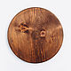 Wooden plate with sections (menazhnitsa) made of cedar 300 mm. MG24. Scissors. ART OF SIBERIA. My Livemaster. Фото №5