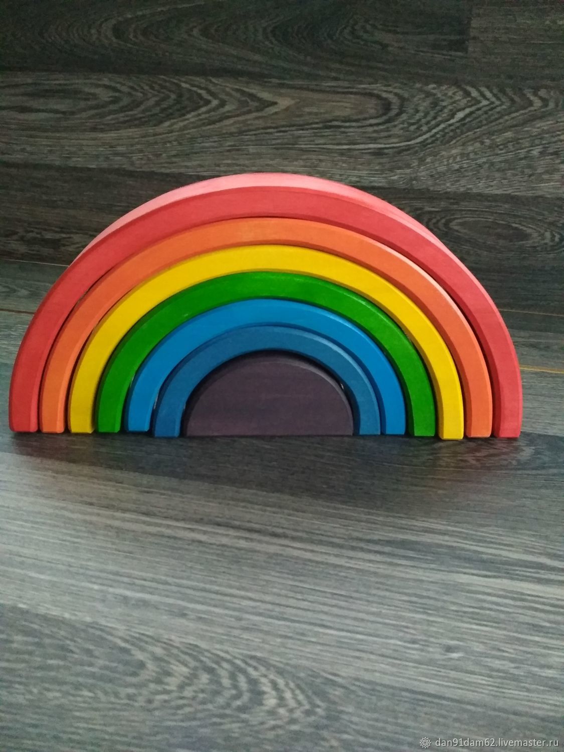 Wooden rainbow, Stuffed Toys, Kukmor,  Фото №1