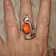 Amber earrings and ring. Vintage jewelry sets. citta. Online shopping on My Livemaster.  Фото №2