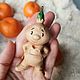 Елочная игрушка Чиполлино. Елочные игрушки. Лошадь и Стекло Мастерская. Интернет-магазин Ярмарка Мастеров.  Фото №2