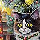  637. Разделочная доска Настоящий праздник. Утварь. Татьяна - шкатулки для души. Ярмарка Мастеров.  Фото №8