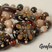 Украшения handmade. Livemaster - original item Bracelet with stones Sunny stone. Handmade.