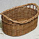 Order Basket oval with handles made of natural vines. Elena Shitova - basket weaving. Livemaster. . Basket Фото №3