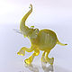 Glass figurine - elephant from National Park Shimba hills, Figurines, Moscow,  Фото №1