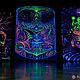 Флюрное визионерское полотно  "Fluororunner". Элементы экстерьера. Fractalika. Интернет-магазин Ярмарка Мастеров.  Фото №2