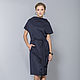 1518S dress-blue. Dresses. LISFASHION (LISFASHION). Online shopping on My Livemaster.  Фото №2