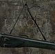 Кофр кожаный полноразмерный для карабина BLASER R93, мод.3, Классическая сумка, Севск,  Фото №1