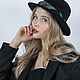 Шляпа федора "Nighty night" фетровая. Мужская, женская. Шляпы. nomad hats | шляпы ручной работы. Ярмарка Мастеров.  Фото №7