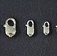 Замок карабин из серебра 925 пробы итальянского производства, Фурнитура для сумок, Самара,  Фото №1
