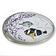 Porcelain decorative plate. 'Fish'. Plates. arelli-porcelain-art (ar-elli-art). Online shopping on My Livemaster.  Фото №2