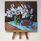 Mini painting, still life with flowers, Pictures, Yalta,  Фото №1