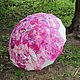 Order 16-spoke umbrella with hand-painted Crown of a Flowering Tree. UmbrellaFineArt. Livemaster. . Umbrellas Фото №3
