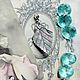 Talisman Leaf with larimar. Wishmaster. Magicheskij mir. My Livemaster. Фото №5