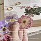 Серьги кулоны с цветами. Серьги подвески золотые из стали. Серьги-кольца. Rodnik Jewelry. Интернет-магазин Ярмарка Мастеров.  Фото №2