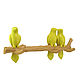 Decorative hanger ' Three birds on a branch'. Clothes Hangers and Hooks. koffo (koffo). Online shopping on My Livemaster.  Фото №2